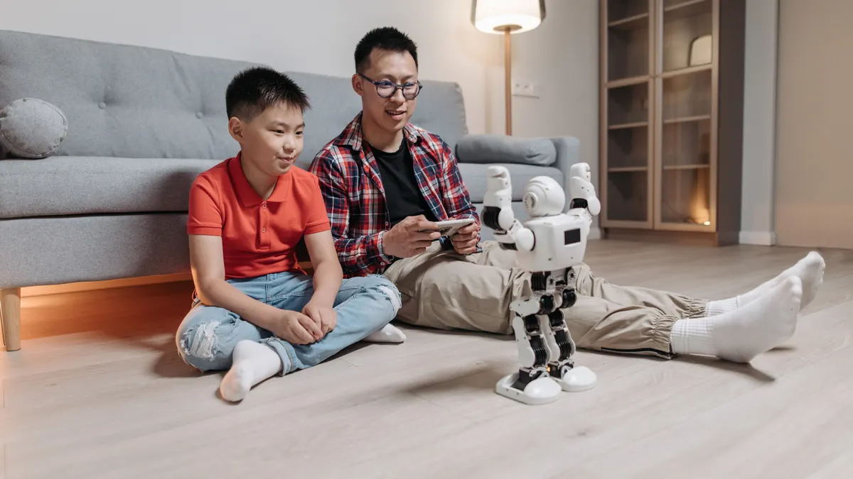 Controlling Bing crawl: robots.txt, meta robots, and crawl-delay considerations — A Man Showing His Kid How to Control t