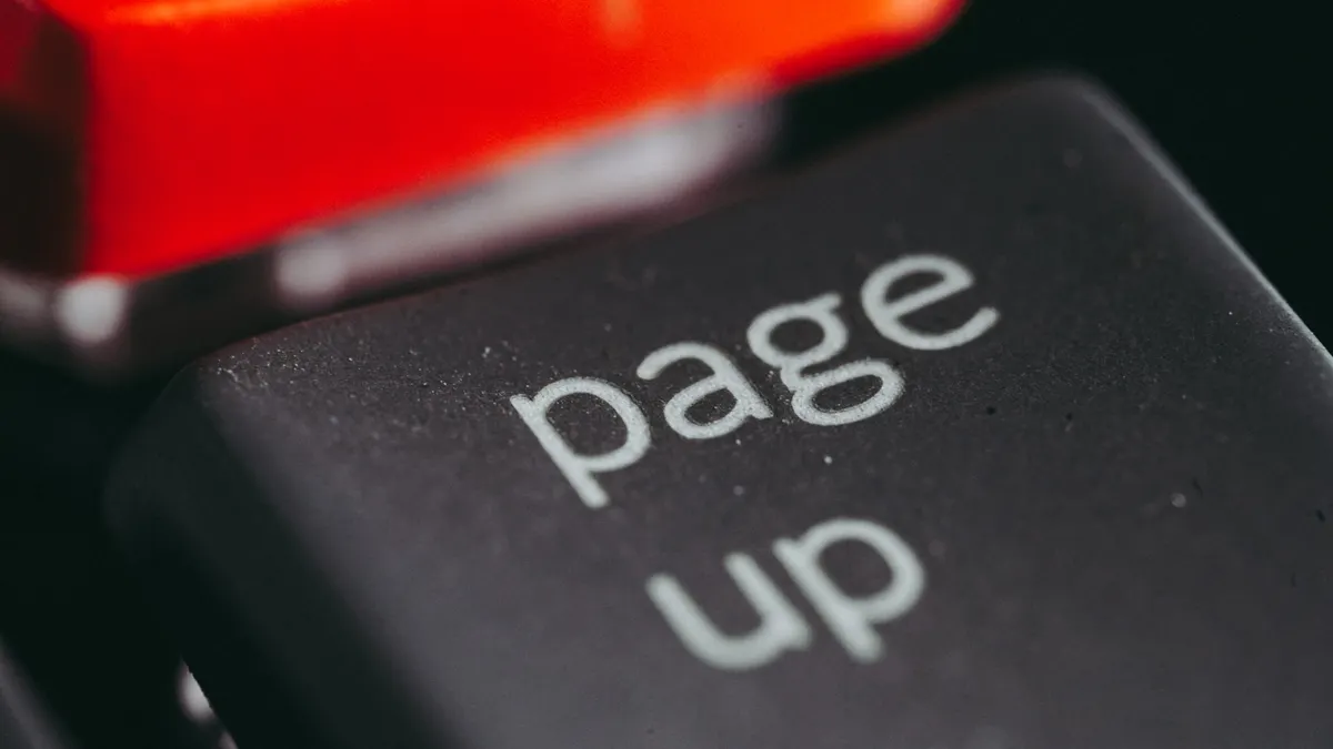 Optimizing content for Bing's conversational AI and answer boxes — A Macro Shot of the Page Up Key of a Keyboard